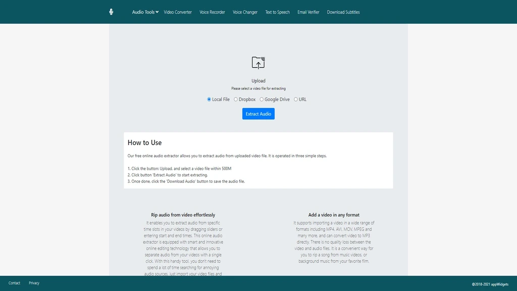 How to Extract Audio from Video using Free Tools 3
