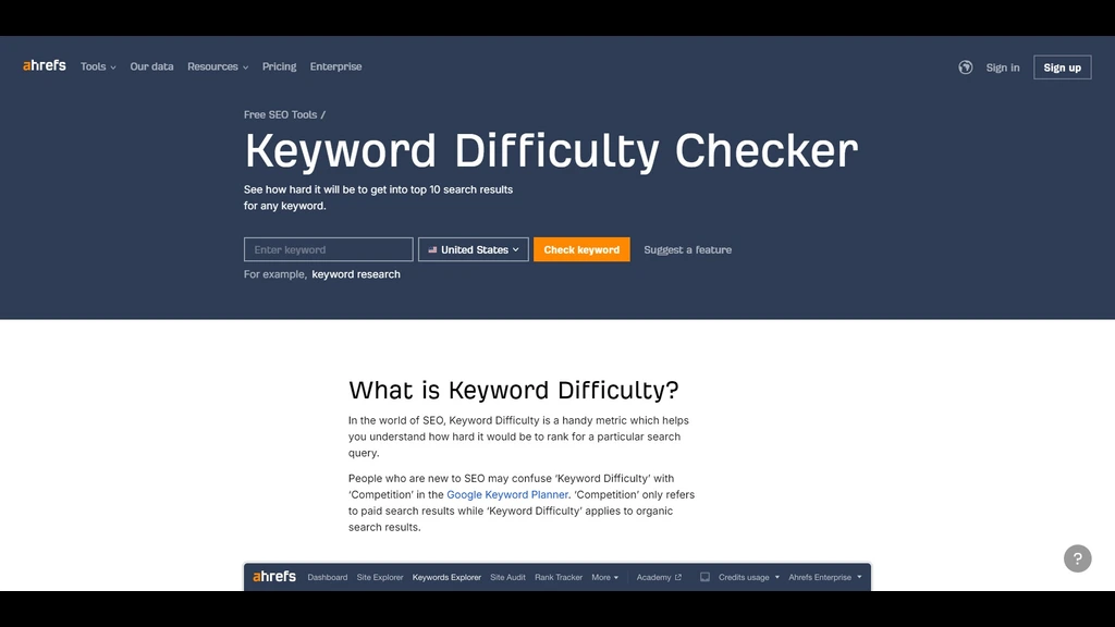 Best 5 Keyword Difficulty Tools for SEO in 2026 13 Ahrefs