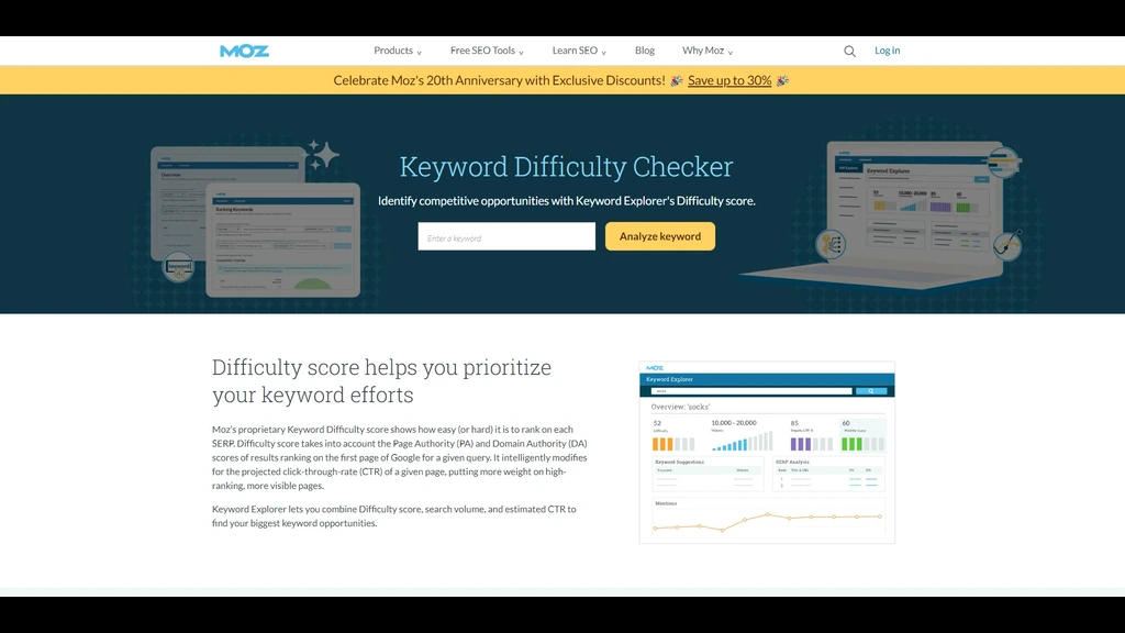 Best 5 Keyword Difficulty Tools for SEO in 2026 14 Moz